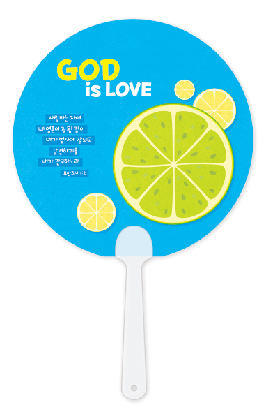 F803-팬시짧은자루부채