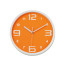 3014 오렌지컬러 무소음벽시계