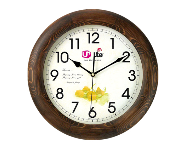 3066 천연원목 벽시계